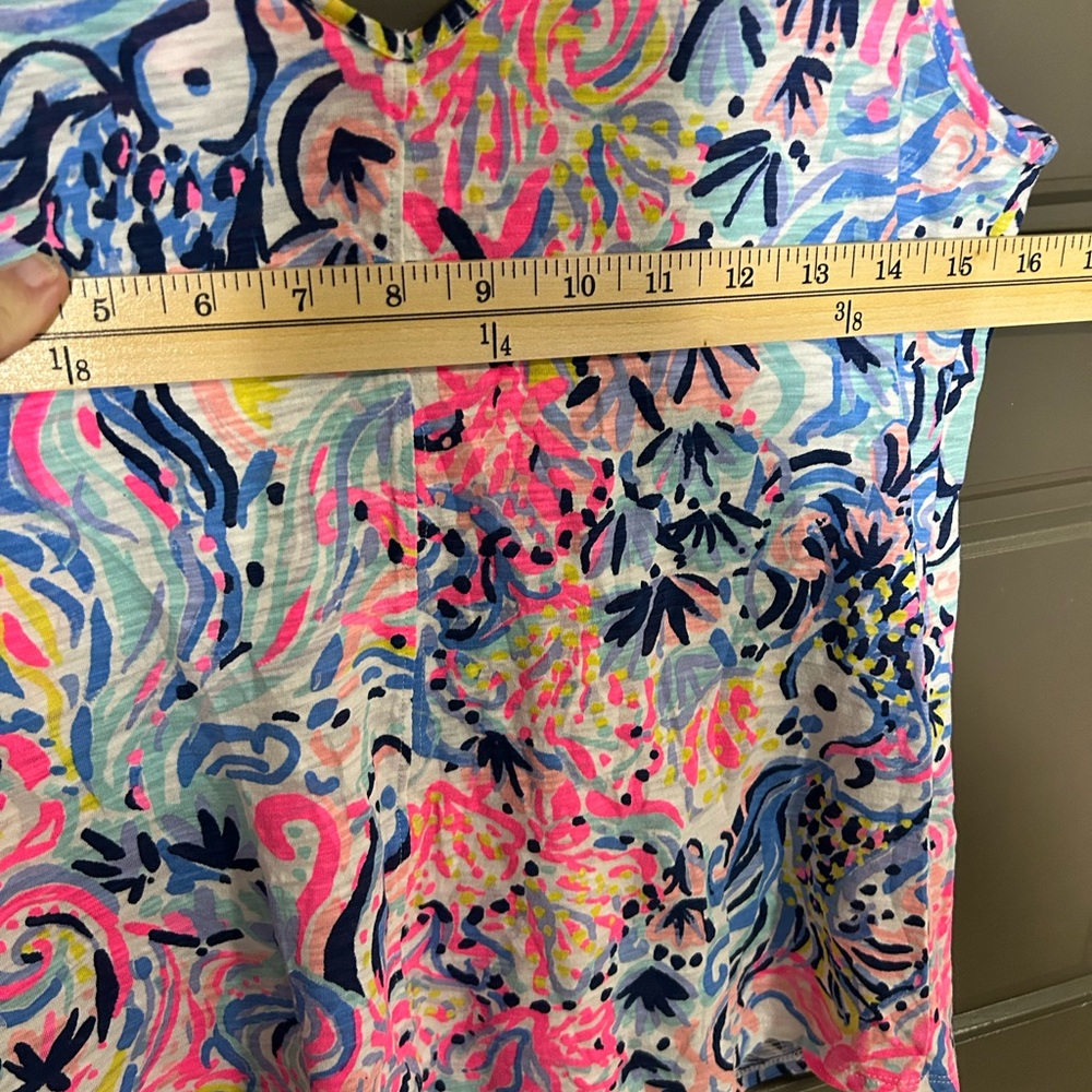 Lily Pulitzer Tropic Tank Size S pink/blue - Picture 6 of 7